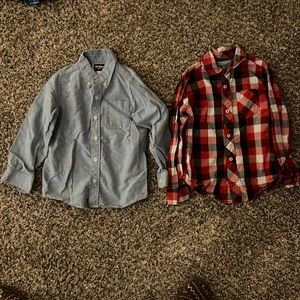 Boys button up shirts
